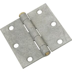National Hardware N208-835 V504 Removable Pin Broad Hinges in Galvanized, 2 pack,3 Inch