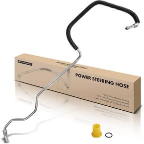 A-Premium Power Steering Hose Pressure Line Hose Assembly Compatible with Hyundai Santa Fe 2001-2006 2.4L 2.7L Tube To Rack