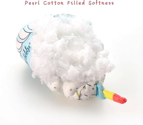 لعبة لغز عيد ميلاد الكلب، ألعاب للكلاب من القطيفة تصدر صوتًا للكلاب الصغيرة والمتوسطة، حجم الكعكة 8 بوصات in Kuwait