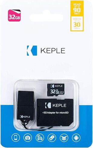 32GB microSD Memory Card | Compatible with Motorola Moto G7 Plus, G7, G7 Power,G7 Play, E6 Plus, E6, Z3, Z3 Play, E5 Play, E5 Play, E5 Plus, E5, G6 Plus, G6, Z4; One Vision, Zoom, Action, Power; P30 in Saudi Arabia