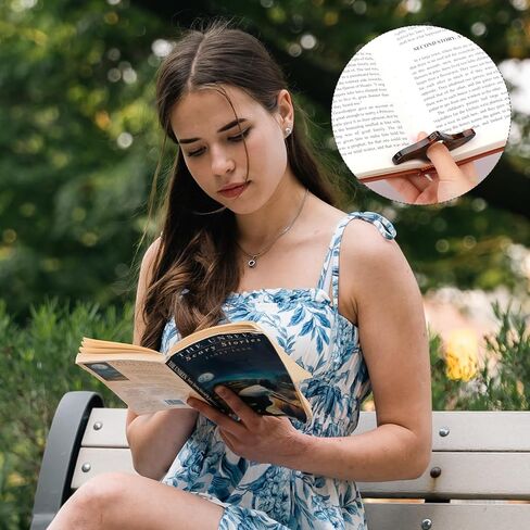 حامل كتب للقراءة في السرير، حامل صفحات كتاب الإبهام مصنوع يدويًا من الراتنج لقراءة الكتب بدون استخدام اليدين ملحقات فتاحة الكتب هدايا القراءة للقراء محبي كتب دودة الكتب الأدبية - صغير in Saudi Arabia