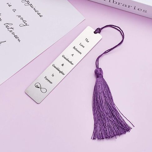 Grandmother Grandma Bookmarks Gifts from Granddaughter Grandson The Love Between a Grandmother and Granddaughter Grandson is Forever (The Love Between a Grandmother and Granddaughter is Forever) in Saudi Arabia