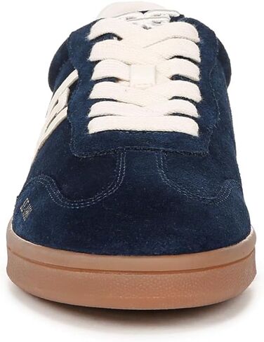 حذاء Sam Edelman الرياضي Tenny الرياضي للنساء، جلد سويدي داكن، 6.5 in Saudi Arabia