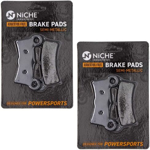 NICHE Brake Pad Set for Harley-Davidson Street Glide Tri 83911-09B Rear Semi-Metallic in Saudi Arabia