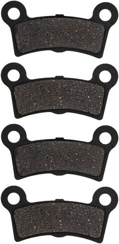 NICHE Brake Pad Set for Harley-Davidson Street Glide Tri 83911-09B Rear Semi-Metallic in Saudi Arabia