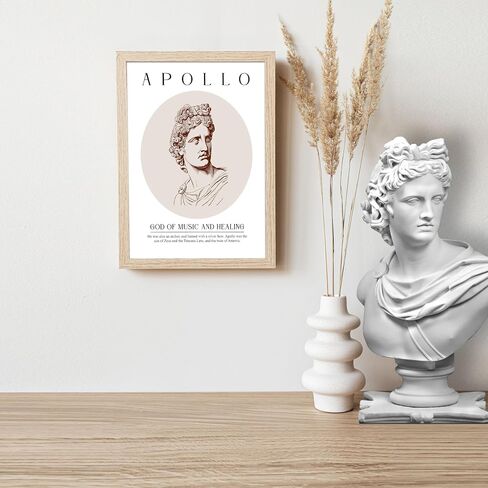 12Pcs Greek Mythology Decor Poster (8"x10") Greek Statue Decor, Greek Decor, Greek Gods Wall Art, Greek Party Decorations, Greek Mythology Gifts, Greek God Statues Poster, Greek Wall Art - UNFRAMED in Saudi Arabia