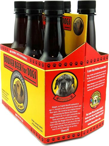 Bowser Beer Cock-A-Doodle Brew, Beer For Dogs, 12-Ounce Bottles (Pack Of 6) in Saudi Arabia