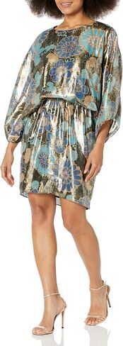 Trina Turk Women's Metallic Blouson Dress in Saudi Arabia