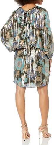 Trina Turk Women's Metallic Blouson Dress in Saudi Arabia