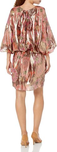 Trina Turk Women's Metallic Blouson Dress in Saudi Arabia