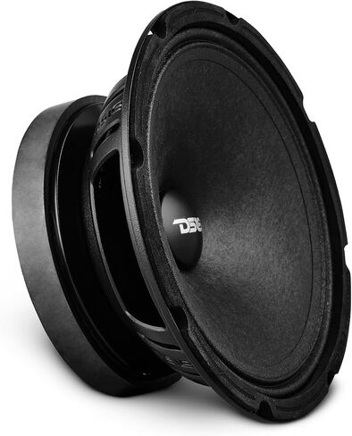 DS18 6PRO300MR-4 مكبر صوت احترافي متوسط ​​المدى مقاس 6.5 بوصة، حساسية عالية 102 ديسيبل، 150 وات RMS 300 وات أقصى طاقة، 4 أوم، مكبر صوت سيارة متوسط ​​المدى 6.5 بوصة - فردي in Saudi Arabia