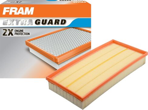 FRAM Extra Guard Flexible Rectangular Panel Engine Air Filter Replacement, Easy Install w/Advanced Engine Protection and Optimal Performance, CA11062 for Select Land Rover Vehicles in Saudi Arabia