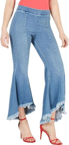 GUESS Women's Sofia 1981 High Rise Skinny Fit Flare Leg Jean in Saudi Arabia