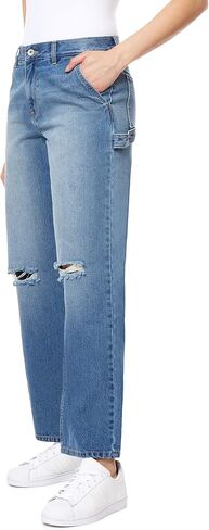 WallFlower Women's Carpenter Denim Low-Rise Insta Classic Juniors Jeans in Saudi Arabia