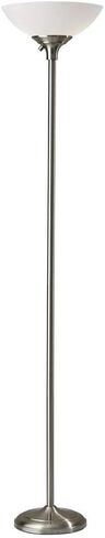 Adesso 7506-21 Glenn 300W Torchiere, 71 in., 2 x 150 W Incandescent/equiv. LED, Antique Brass, 1 Floor Lamp in Saudi Arabia