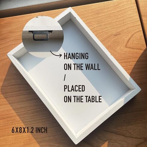 هدايا الأم، علامة صندوق خشبي ريفي للمنزل، رف غرفة المعيشة، تزيين الطاولة، هدايا للأم، فن جداري ملهم لهدايا عيد ميلاد مكتب المطبخ - أنت صندوق خشبي عالمي مقاس 6 × 8 بوصات in Kuwait