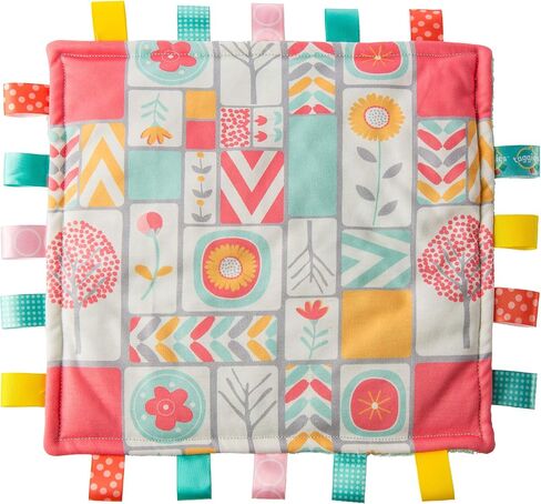 Taggies Original Blanket, 12 x 12-Inches, Comfy Color Blocks in Saudi Arabia