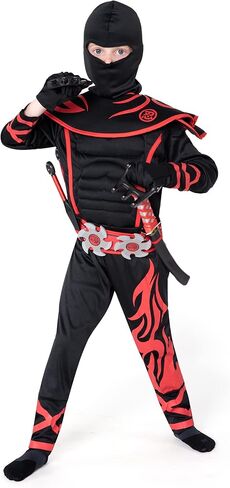 Spooktacular Creations Kids Ninja Kungfu costume for Halloween Dress Up in Saudi Arabia