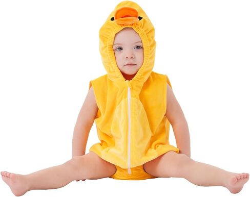 رومبير بغطاء للرأس بدون أكمام للأطفال للجنسين، أزياء الهالوين التنكرية للرضع، ملابس عيد الميلاد للأطفال من عمر 0 ​​إلى 24 شهرًا in Kuwait