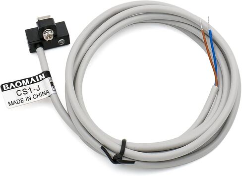 Baomain Pneumatic Cylinder DC 10-30V 2 Wired CS1-J Magnetic Reed Switch in Saudi Arabia