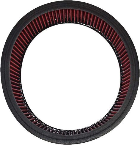 أداء الفريق - منقي هواء عنصر فلتر الهواء، استبدال عالي التدفق، ألياف قطنية مستديرة قابلة للغسل وإعادة الاستخدام - متوافق مع بويك شيفروليه جي إم سي فورد موبار أولدزموبيل بونتياك (14X5) in Kuwait