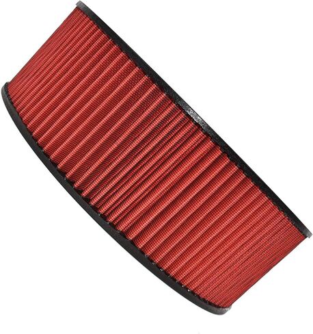 أداء الفريق - منقي هواء عنصر فلتر الهواء، استبدال عالي التدفق، ألياف قطنية مستديرة قابلة للغسل وإعادة الاستخدام - متوافق مع بويك شيفروليه جي إم سي فورد موبار أولدزموبيل بونتياك (14X5) in Kuwait