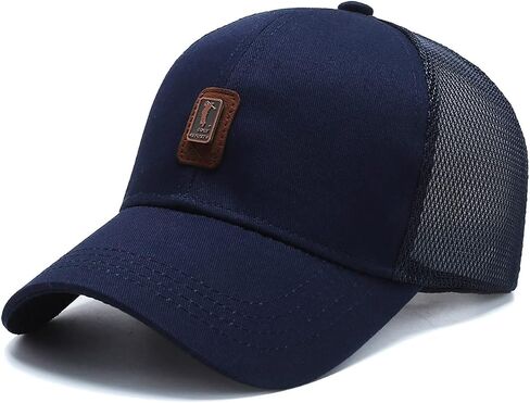 Golf Baseball Cap for Men Summer Mesh Hat Breathable Running Hats Outdoor Sports Quick Dry Hats in Saudi Arabia