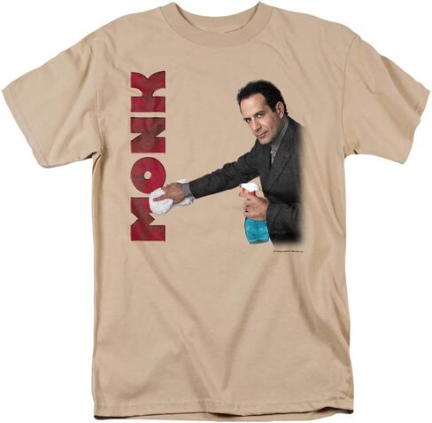 Monk Clean Up Unisex Adult T Shirt in Saudi Arabia