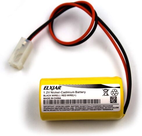elxjar (5-Pack) 1.2V 1200mAh ELB-1P201N1 Ni-CD Battery Pack Replacement for Exit Sign Emergency Light Lithonia ELB0300 ELB-0300 ELB1P201N1 OSI OSA045 OSA-045 NIC0027 Bel-128 Bel128 in Saudi Arabia