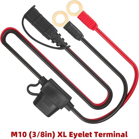 مجموعة أسلاك متوافقة مع GC008 X-Connect، M10 (3/8in) XL، كابل شاحن بطاريات طرفية ذات فتحة صغيرة، عبوتان in Kuwait
