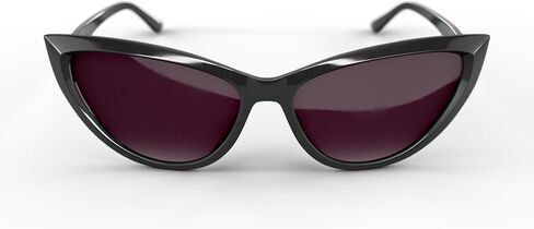 FL-41 Smart Migraine Glasses for Indoor/Outdoor Light Sensitivity & Photophobia, Eclipse Aura Lens (Chat Noir) in Kuwait