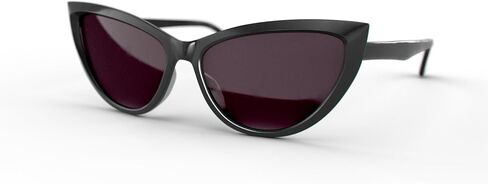 FL-41 Smart Migraine Glasses for Indoor/Outdoor Light Sensitivity & Photophobia, Eclipse Aura Lens (Chat Noir) in Kuwait