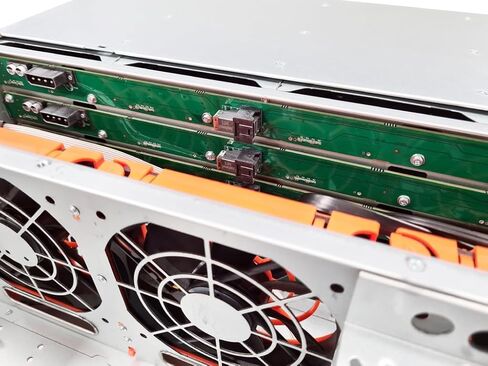 4U 21.7″ 24 Bay 2.5″ / 3.5″ SATA/SAS Hot Swap Server Rackmount Chassis. SFF-8087 Backplane. MB ATX/MATX/ITX. PSU 2U Redundant / 2U Single/ATX. Full Height PCIe Case. in Saudi Arabia
