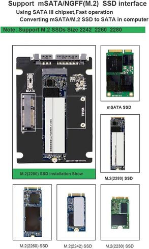Bewinner 5.25 inch Multi Function Computer Media Front Panel,PC Dashboard NGFF M.2 MSATA 16TB OTB One Click Backup for Desktop in Saudi Arabia