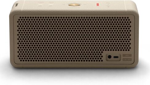 Marshall Middleton Portable Bluetooth Speaker, Black and Brass in Saudi Arabia