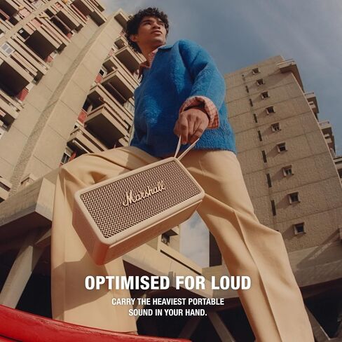 مارشال ميدلتون مكبر صوت بلوتوث محمول، كريمي in Kuwait