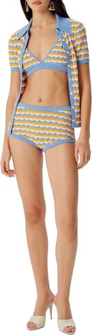 Ronny Kobo Women's Sarda Bralette Knit Top in Kuwait