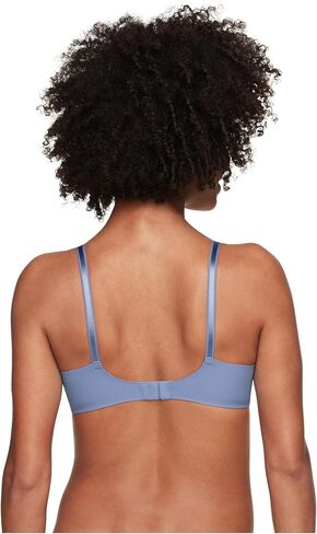 Warner's Womens No Side Effects Underarm-smoothing Comfort Wireless Lightly Lined 1056 T-Shirt Bra, Periwinkle, 38B US in Saudi Arabia