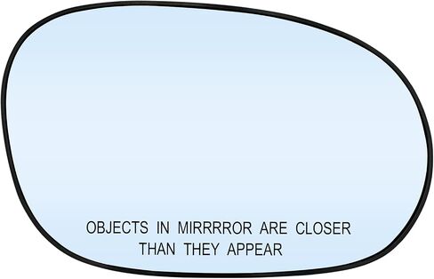 New Driver Left Side Heated Mirror Replacement for 2008 2009 2010 2011 2012 2013 2014 2015 Dodge Challenger Mirrors - Side View Heated Convex Mirror Glass with Rear Holder in Saudi Arabia