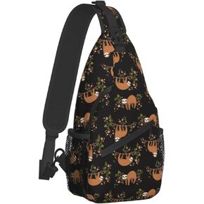 Yamegoun Sling Bag Backpack Crossbody Shoulder Chest Bags Unisex for Travel Casual Hiking with Adjustable Strap for Men Women