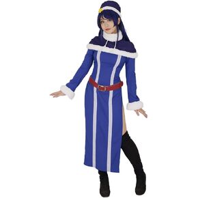 Cosplay.fm Women's Anime Cosplay Costume Outfit Dress Cape Hat Belt