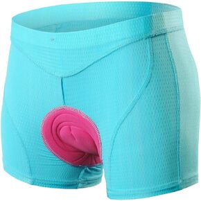 LIXADA Women's Cycling Shorts 3D Padded MTB Bicycle Bike Underwear Shorts