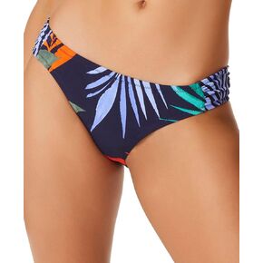 Jessica Simpson Women's Island Paradise Side-Shirred Bikini Bottoms