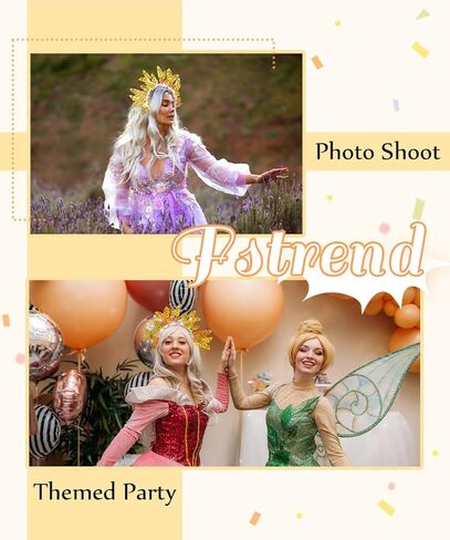 Fstrend Light Up Headband Butterfly LED Hair Hoop Monarch مضيئة غطاء الرأس زي حفلة الشاي للنساء in Kuwait