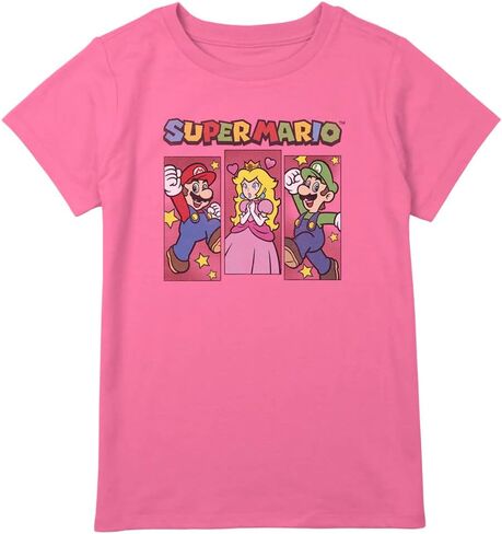 Nintendo Plus Size Tripple Power Girls Short Sleeve Tee Shirt in Saudi Arabia