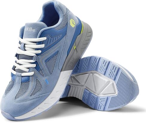 FitVille Women's Extra Wide Walking Shoes Wide Width Sneakers for Flat Foot Plantar Fasciitis Heel Pain Relief - Rebound Core in Kuwait