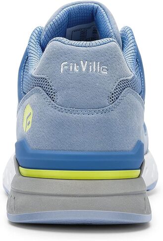 FitVille Women's Extra Wide Walking Shoes Wide Width Sneakers for Flat Foot Plantar Fasciitis Heel Pain Relief - Rebound Core in Kuwait