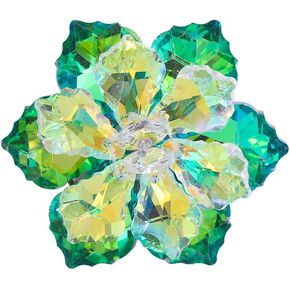 Baroque elegant colorful glisting Rhinestone Brooches Pin for Women Men Girls Flower Corsage Pin delicate accessory