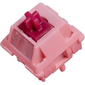KPREPUBLIC Sarokeys X Geon Strawberry Wine Red Switch V2 Linear Switch MX Stem for Gaming Mechanical Keyboard Pre Lubed Long Spring LY Y3 (Sarokeys Wine Red V2 Switch x110)
