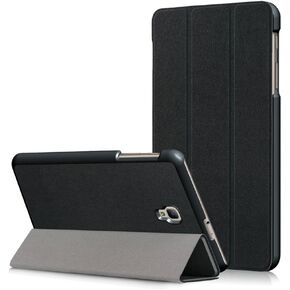 Custer Case for Samsung Galaxy Tab A 8.0 2017 T380 T385, PU Leather Case Cover for Samsung Galaxy Tab A 8.0 2017 T380 T385 - Black